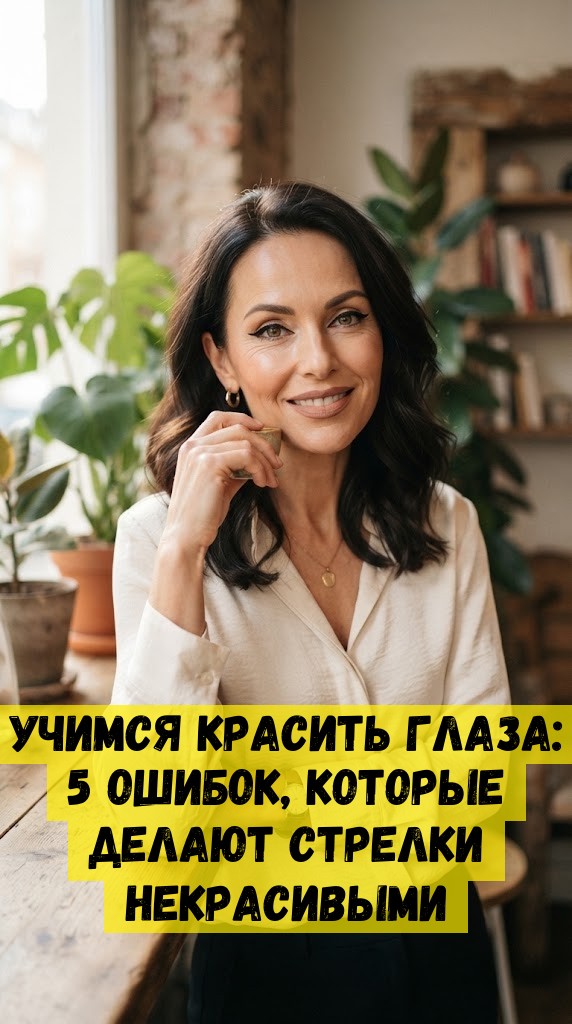 Учимся красить глаза: 5 ошибок, которые делают стрелки некрасивыми