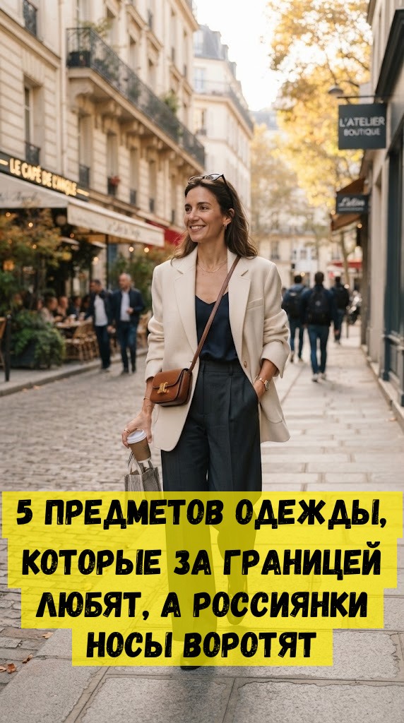 5 предметов одежды, которые за границей любят, а россиянки носы воротят