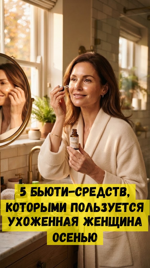 5 бьюти-средств, которыми пользуется ухоженная женщина осенью