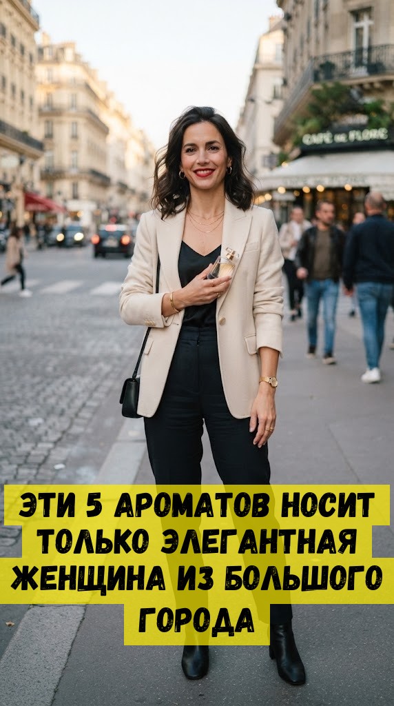 Эти 5 ароматов носит только элегантная женщина из большого города