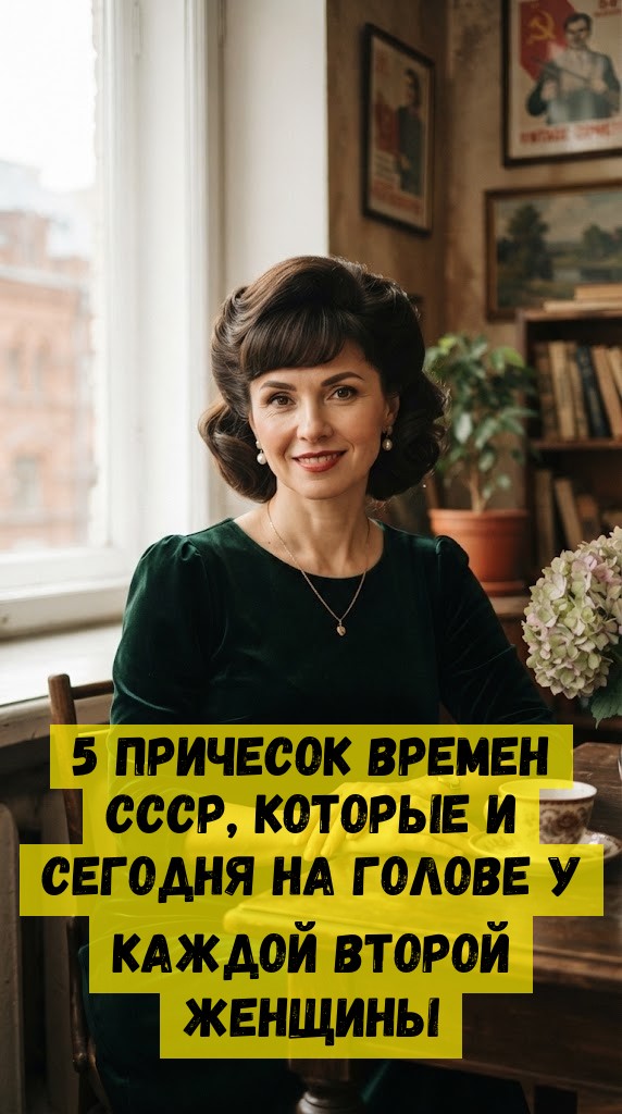 5 причесок времен СССР, которые и сегодня на голове у каждой второй женщины
