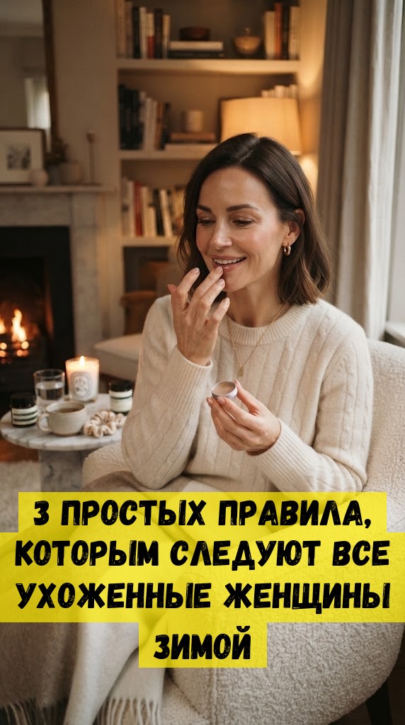 3 простых правила, которым следуют все ухоженные женщины зимой