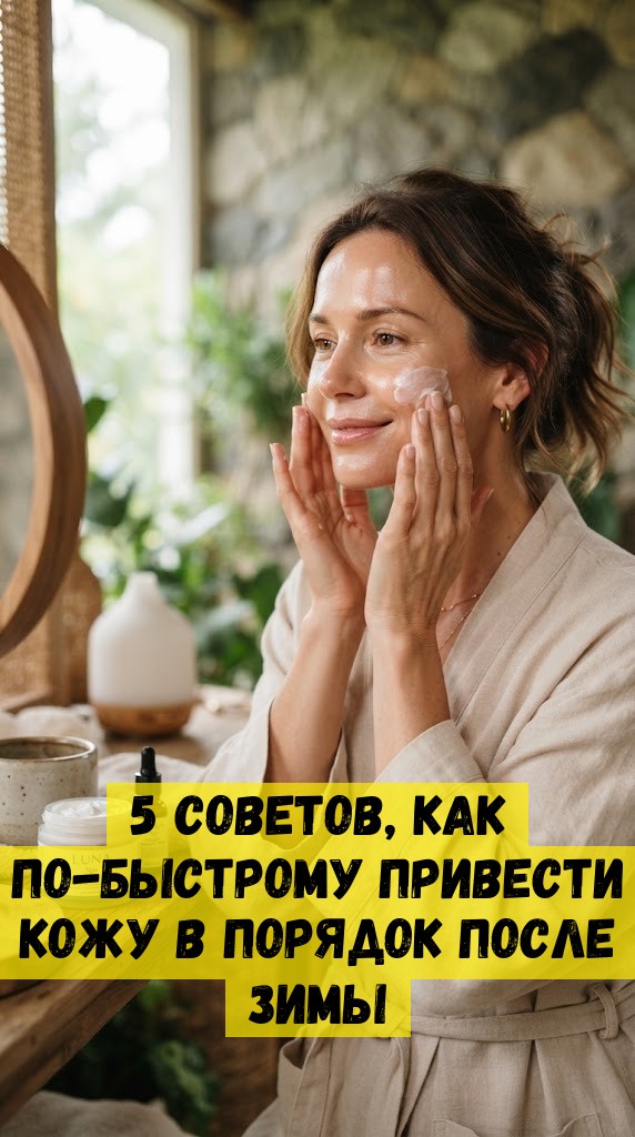 5 советов, как по-быстрому привести кожу в порядок после зимы