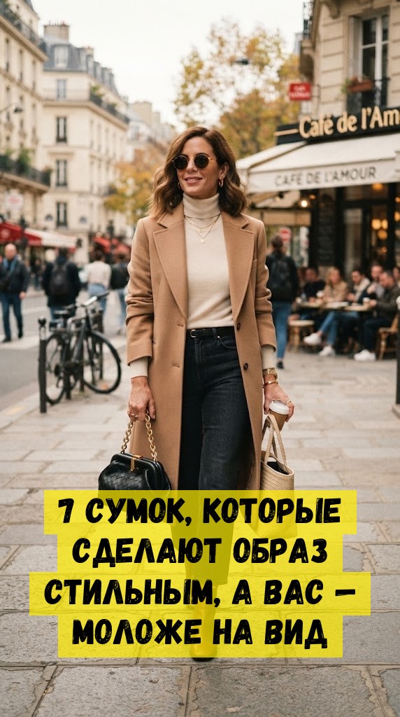 7 сумок, которые сделают образ стильным, а вас &mdash; моложе на вид
