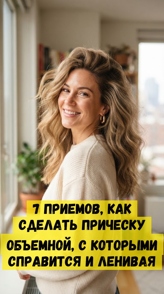7 приемов, как сделать прическу объемной, с которыми справится и ленивая