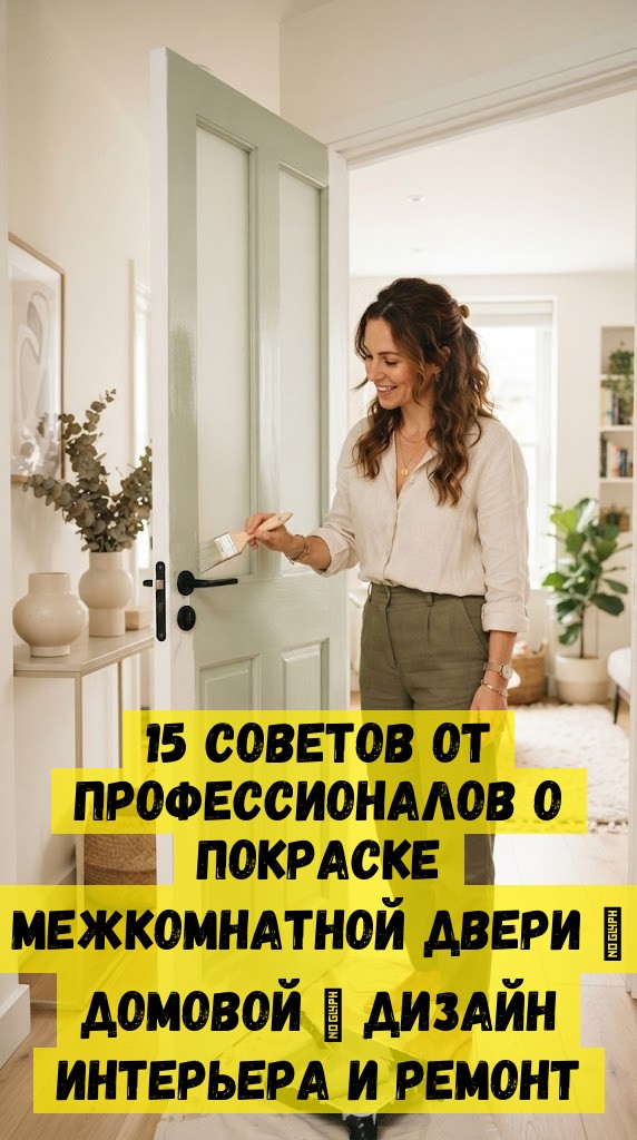 15 Советов от профессионалов о покраске межкомнатной двери | Домовой | Дизайн интерьера и ремонт