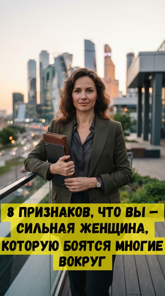 8 признаков, что вы&nbsp;&mdash; сильная женщина, которую боятся многие вокруг