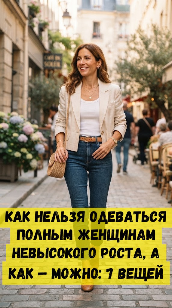 Как нельзя одеваться полным женщинам невысокого роста, а как &mdash; можно: 7 вещей