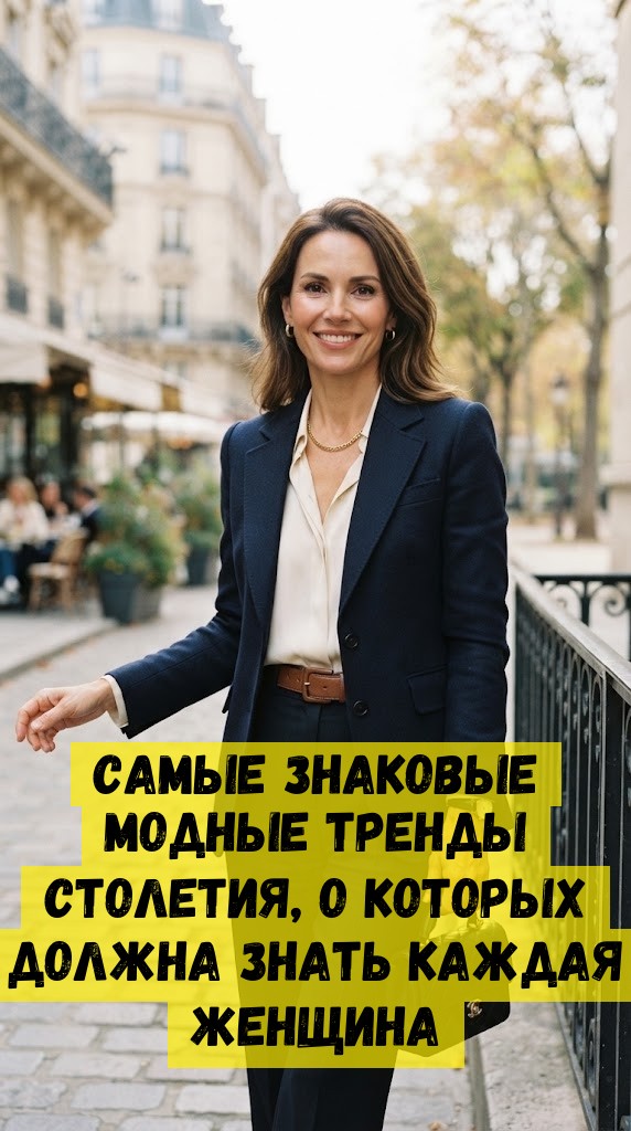 Самые знаковые модные тренды столетия, о которых должна знать каждая женщина Самые знаковые модные тренды столетия, о которых должна знать каждая женщина