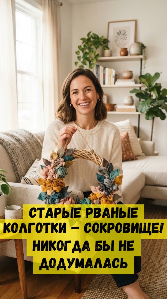 Старые рваные колготки &ndash; сокровище! Никогда бы не додумалась