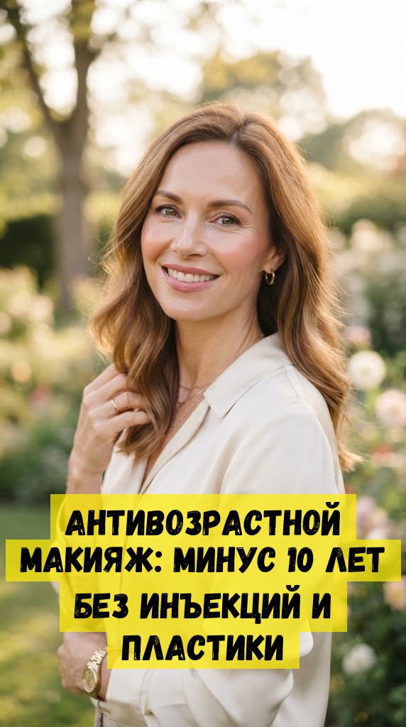Антивозрастной макияж: минус 10 лет без инъекций и пластики