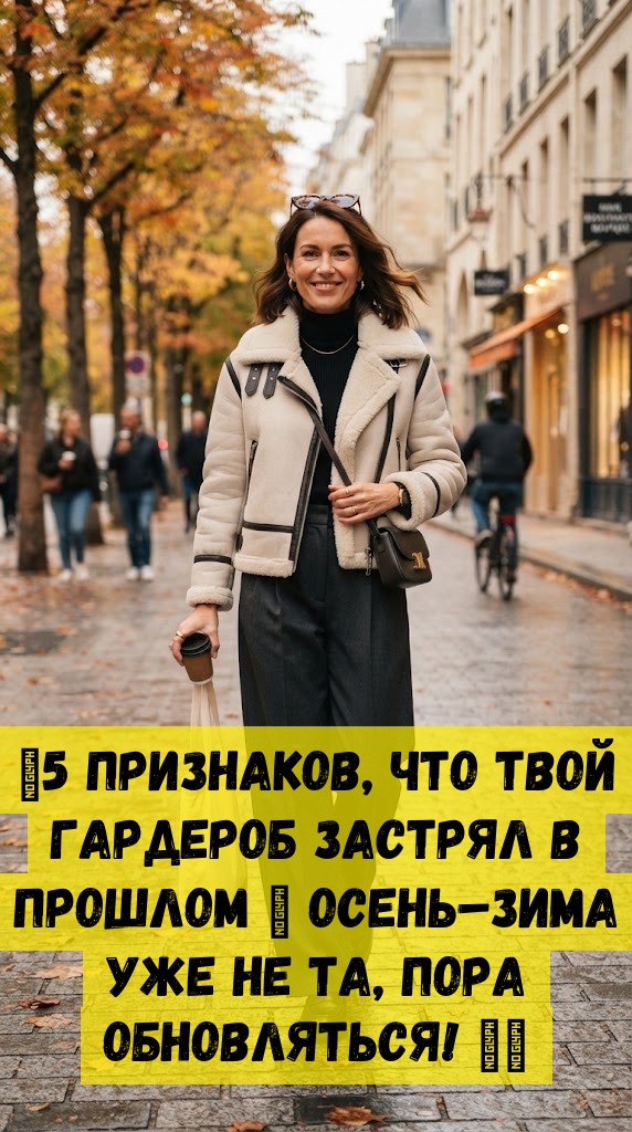 🚫5 признаков, что твой гардероб застрял в прошлом 😬 Осень&ndash;зима уже не та, пора обновляться! 🍂🧣