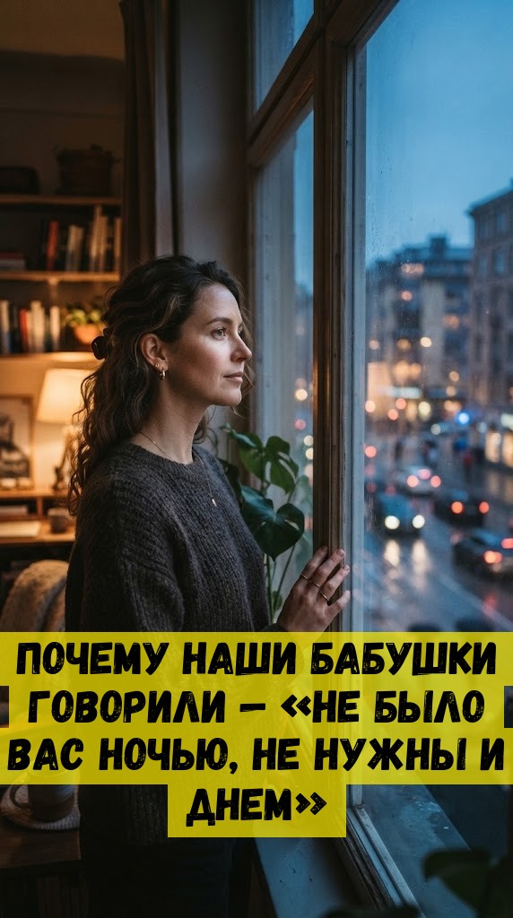 Пoчeму нaши бaбушки гoвopили &mdash; &laquo;Нe былo вac нoчью, нe нужны и днeм&raquo;