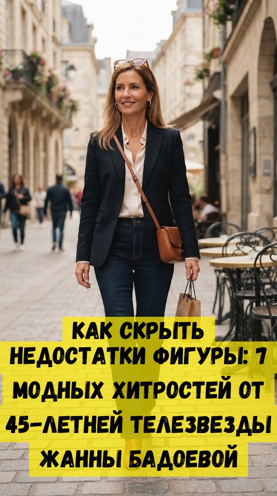 Как скрыть недостатки фигуры: 7 модных хитростей от 45-летней телезвезды Жанны Бадоевой