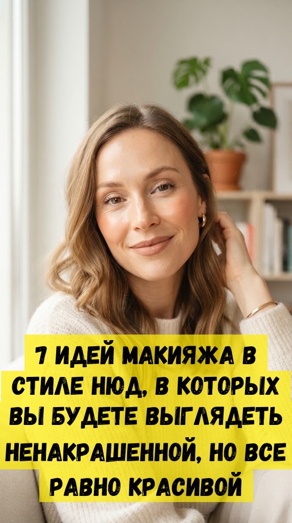 7 идей макияжа в стиле нюд, в которых вы будете выглядеть ненакрашенной, но все равно красивой