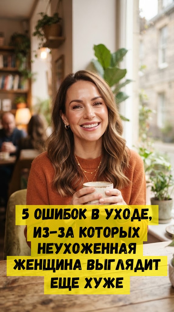 5 ошибок в уходе, из-за которых неухоженная женщина выглядит еще хуже