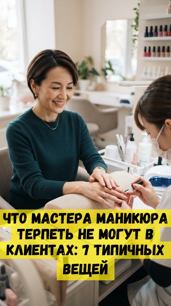 Что мастера маникюра терпеть не могут в клиентах: 7 типичных вещей