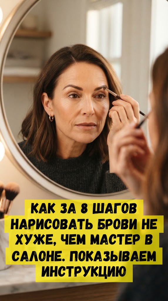 Как за 8 шагов нарисовать брови не хуже, чем мастер в салоне. Показываем инструкцию