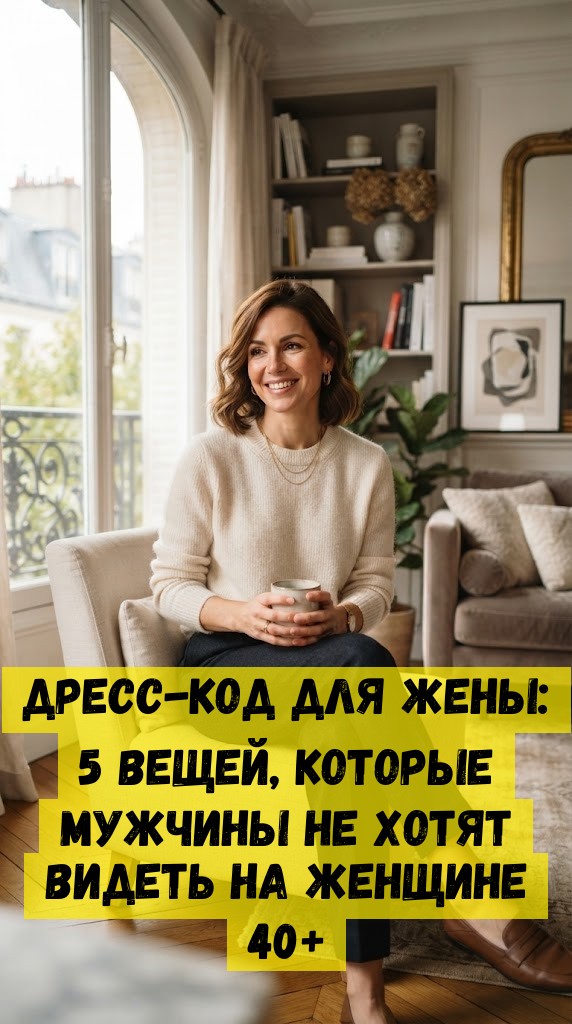 Дресс-код для жены: 5 вещей, которые мужчины не хотят видеть на женщине 40+