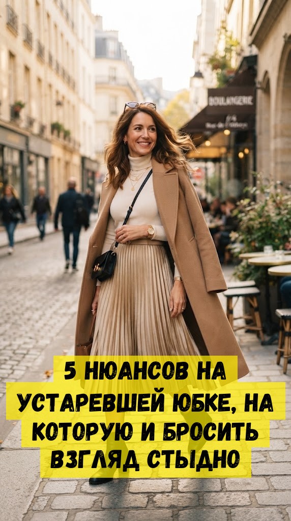 5 нюансов на устаревшей юбке, на которую и бросить взгляд стыдно