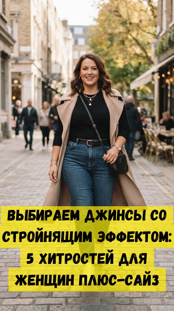 Выбираем джинсы со стройнящим эффектом: 5 хитростей для женщин плюс-сайз