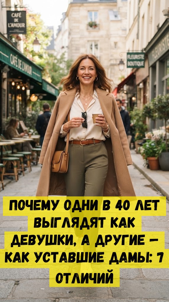 Почему одни в 40 лет выглядят как девушки, а другие &mdash; как уставшие дамы: 7 отличий