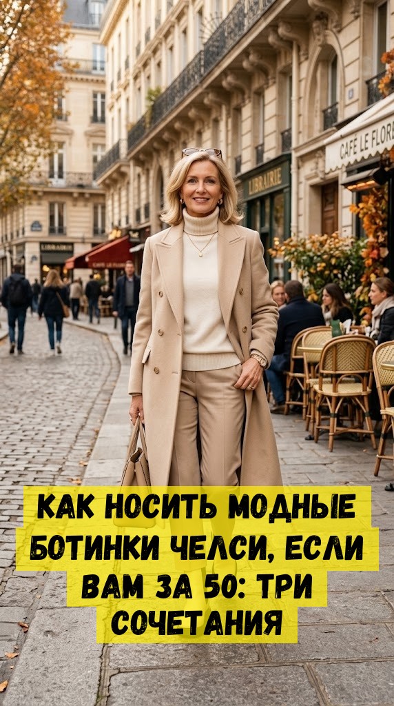 Как носить модные ботинки челси, если вам за 50: три сочетания Как носить модные ботинки челси, если вам за 50: три сочетания