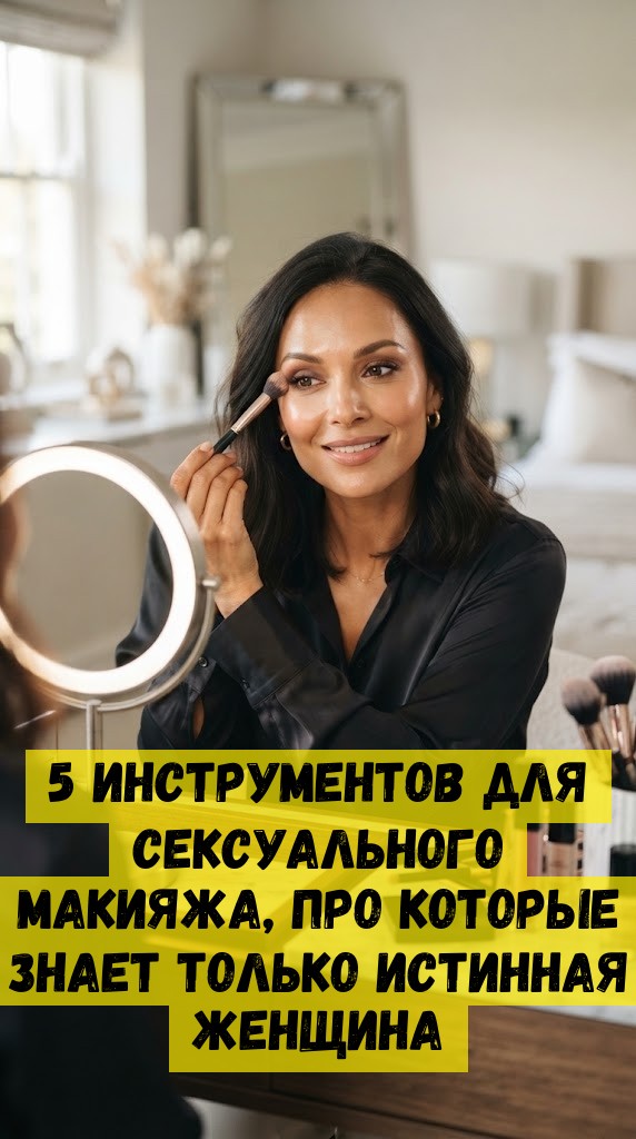 5 инструментов для сексуального макияжа, про которые знает только истинная женщина
