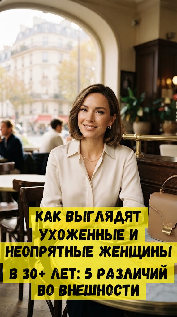 Как выглядят ухоженные и неопрятные женщины в 30+ лет: 5 различий во внешности