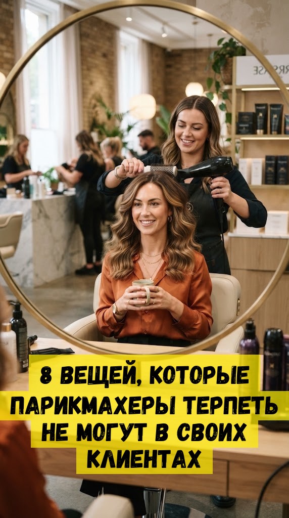 8 вещей, которые парикмахеры терпеть не могут в своих клиентах