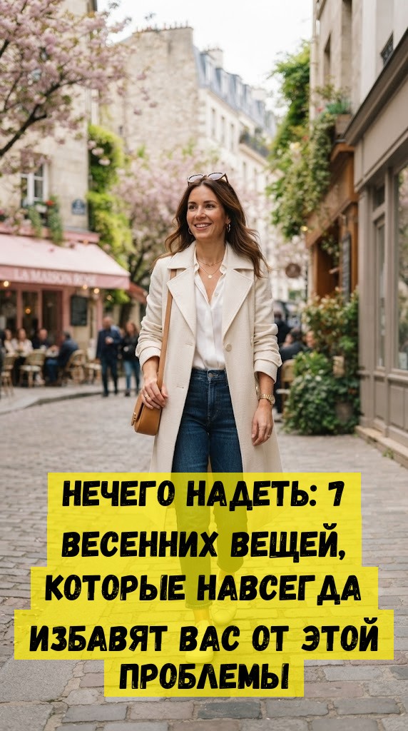 Нечего надеть: 7 весенних вещей, которые навсегда избавят вас от этой проблемы
