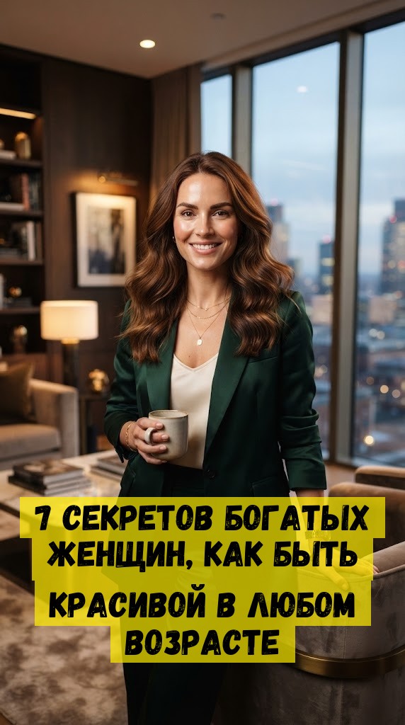 7 секретов богатых женщин, как быть красивой в любом возрасте