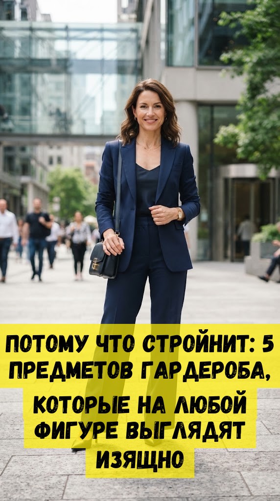 Потому что стройнит: 5 предметов гардероба, которые на любой фигуре выглядят изящно