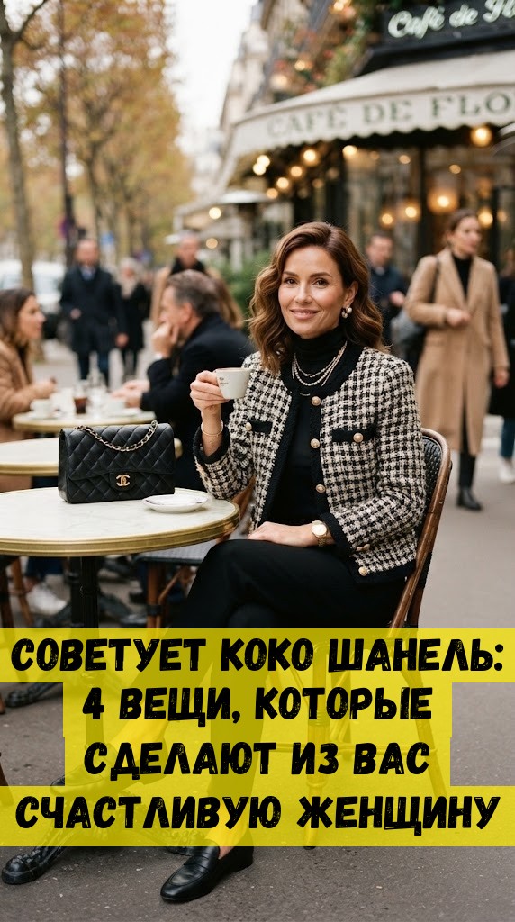 Советует Коко Шанель: 4 вещи, которые сделают из вас счастливую женщину