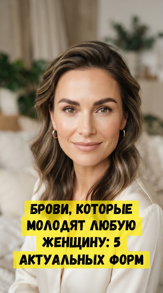 Брови, которые молодят любую женщину: 5 актуальных форм