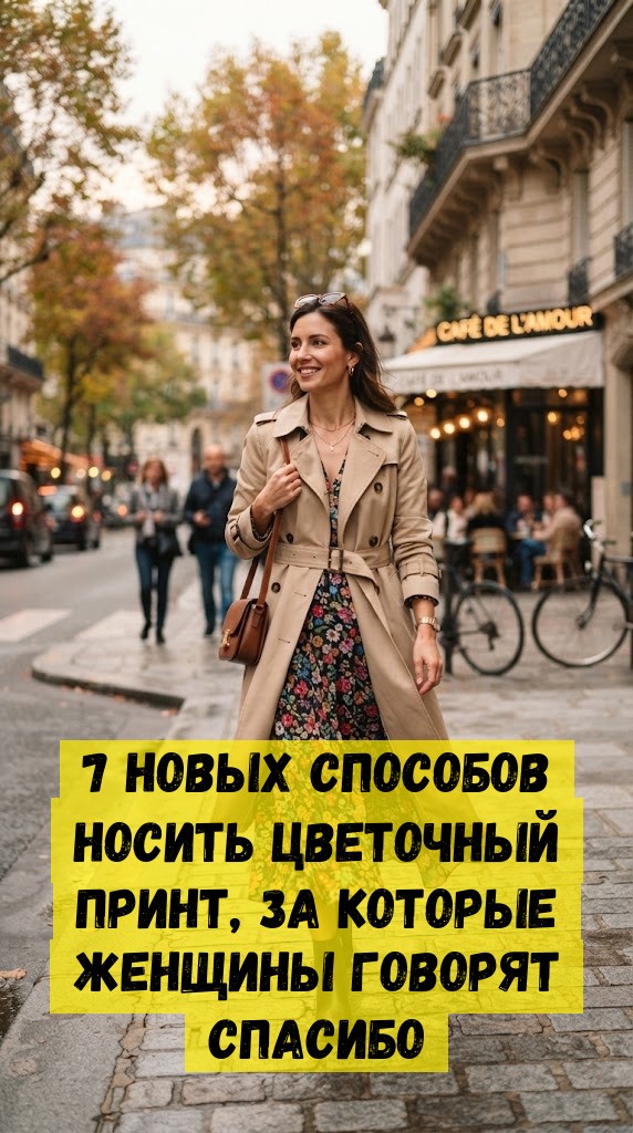 7 новых способов носить цветочный принт, за которые женщины говорят спасибо