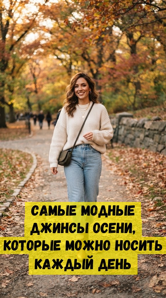 Самые модные джинсы осени, которые можно носить каждый день Самые модные джинсы осени, которые можно носить каждый день