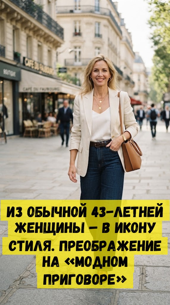 Из обычной 43-летней женщины &ndash; в икону стиля. Преображение на &laquo;Модном приговоре&raquo;