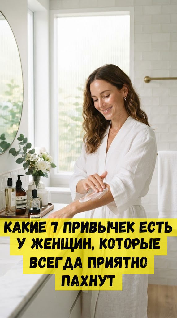 Какие 7 привычек есть у женщин, которые всегда приятно пахнут