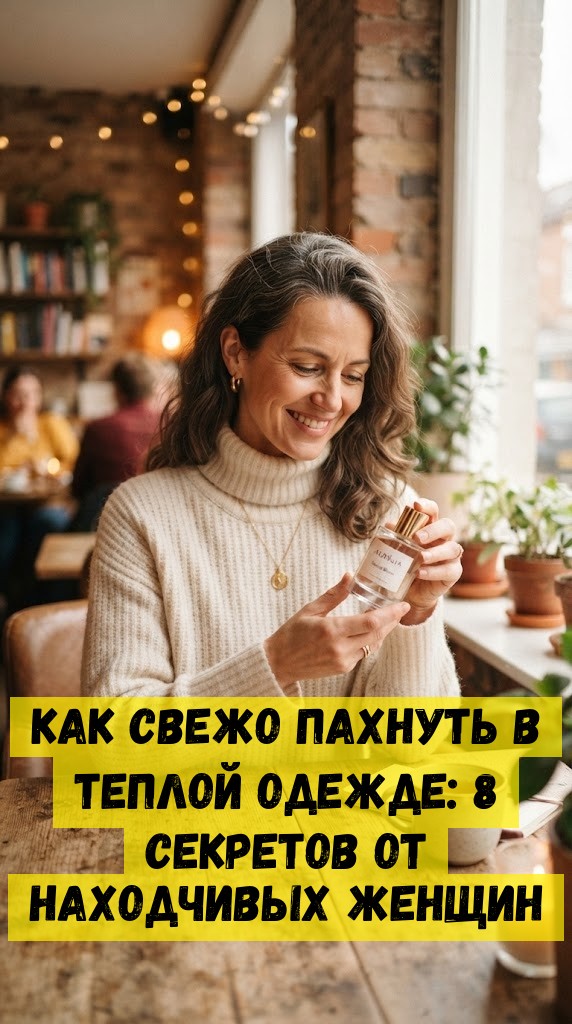 Как свежо пахнуть в теплой одежде: 8 секретов от находчивых женщин