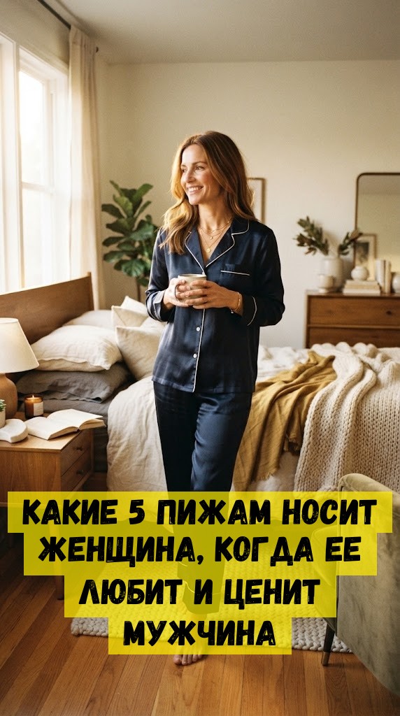 Какие 5 пижам носит женщина, когда ее любит и ценит мужчина