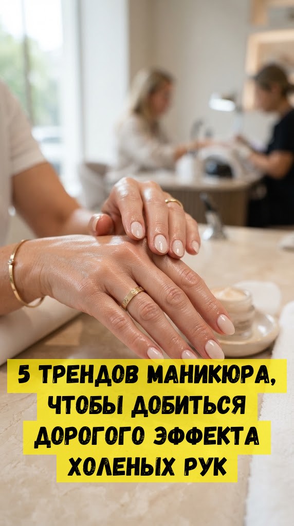 5 трендов маникюра, чтобы добиться дорогого эффекта холеных рук