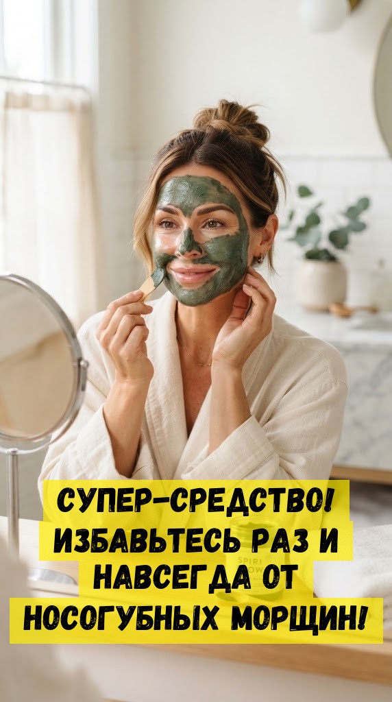 Супер-средство! Избавьтесь раз и навсегда от носогубных морщин!