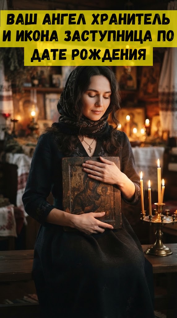 Ваш ангел хранитель и икона заступница по дате рождения