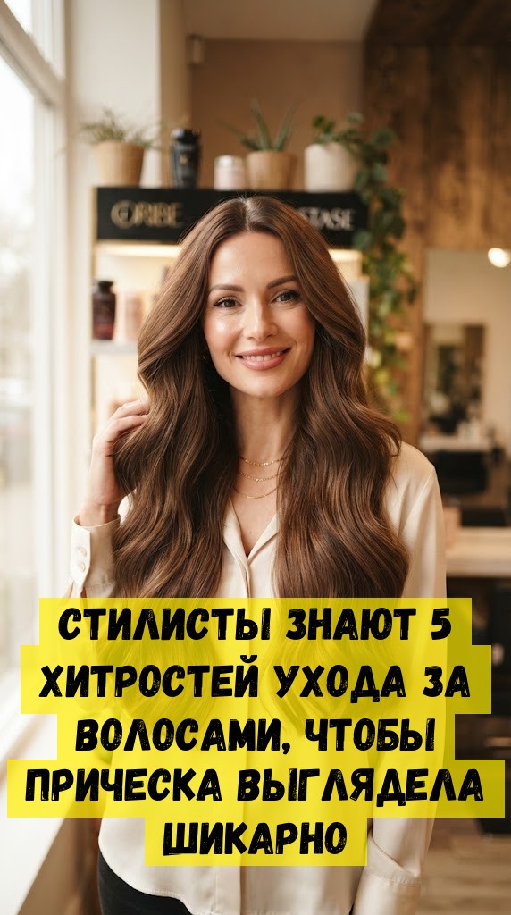 Стилисты знают 5 хитростей ухода за волосами, чтобы прическа выглядела шикарно