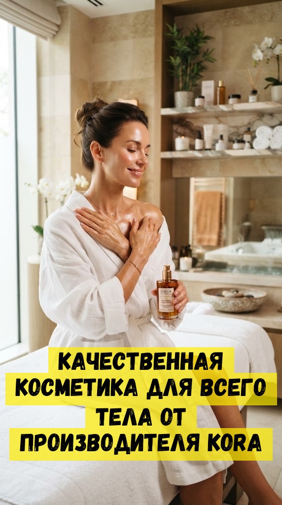 Качественная косметика для всего тела от производителя KORA