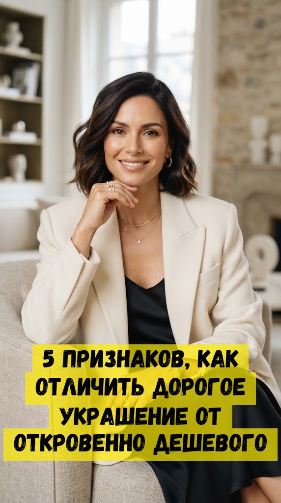 5 признаков, как отличить дорогое украшение от откровенно дешевого