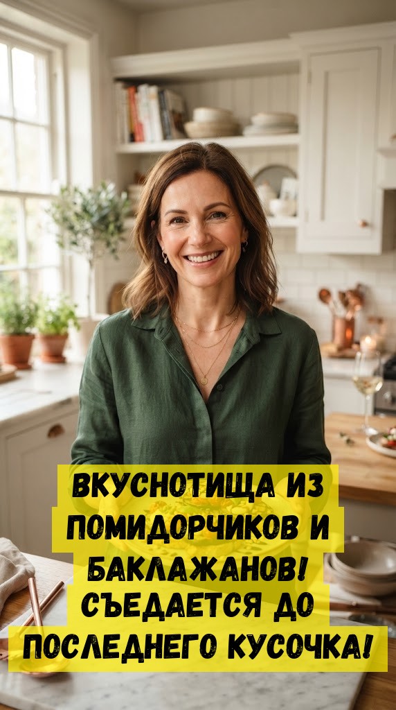 Вкуснотища из помидорчиков и баклажанов! Съедается до последнего кусочка!