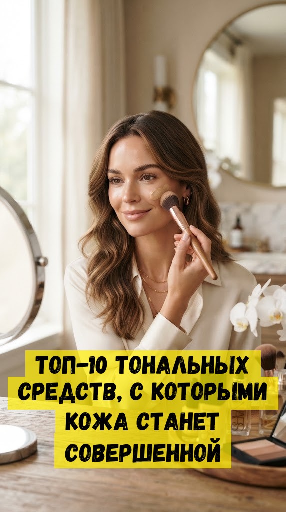Топ-10 тональных средств, с которыми кожа станет совершенной