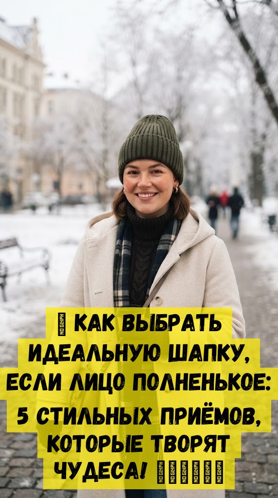 💥 Как выбрать идеальную шапку, если лицо полненькое: 5 стильных приёмов, которые творят чудеса! 💁&zwj;♀️🧣✨